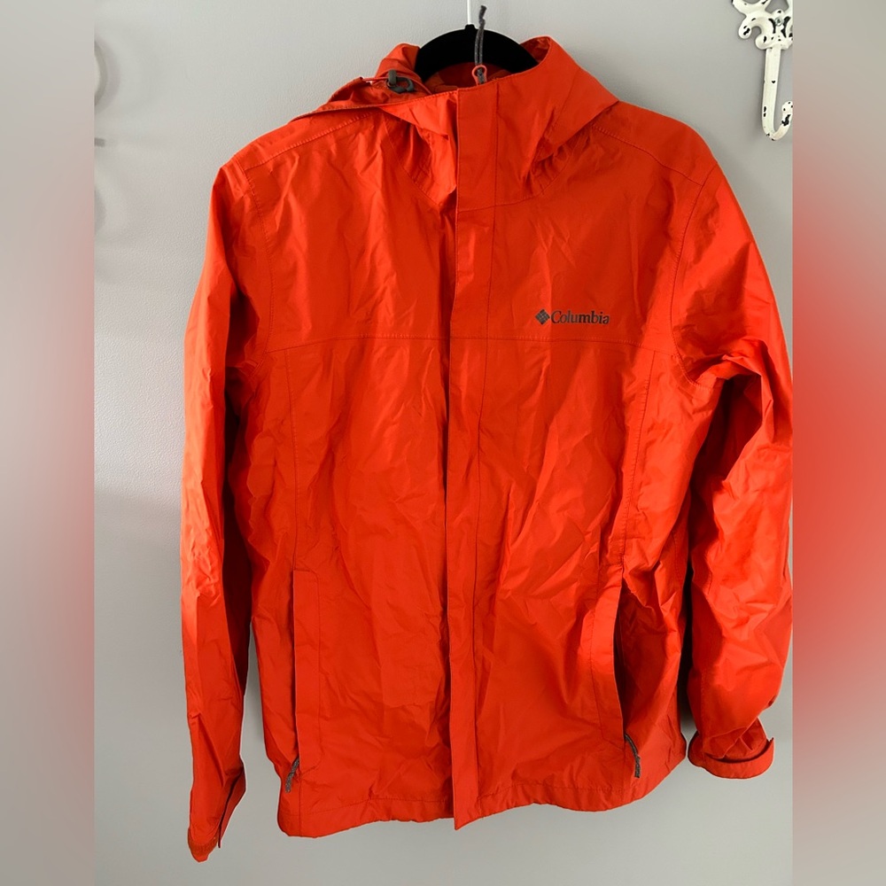 Men’s rain Columbia jacket size Small